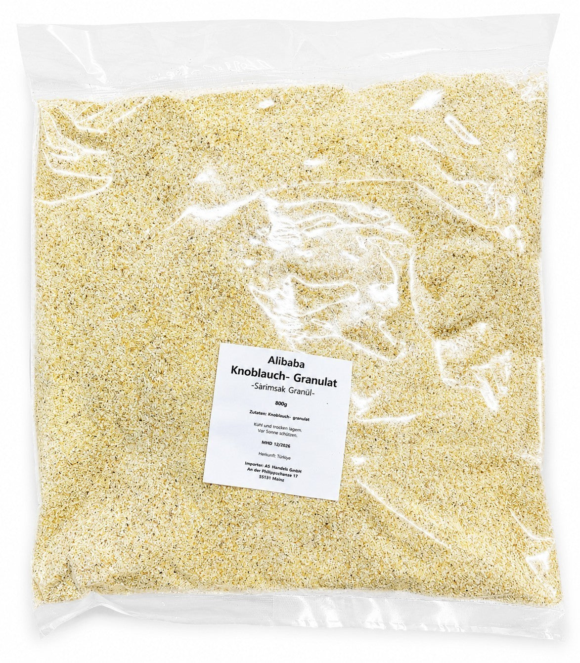 Alibaba Knoblauch Granulat 800g Sarimsak Granül Gewürz Gewürze Garlic