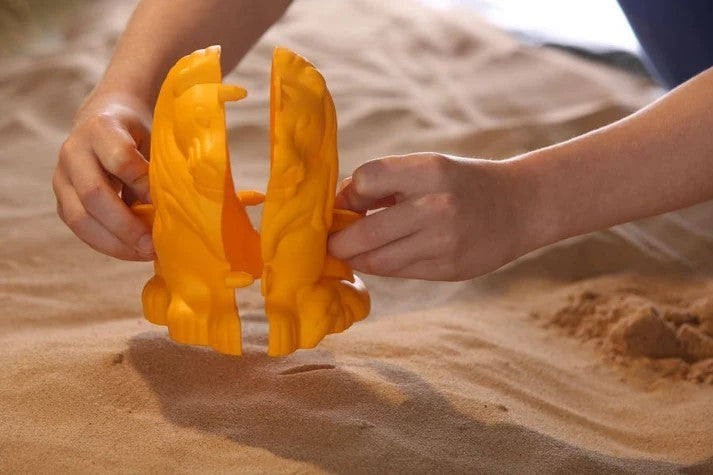 3D Sandformen Löwe & Krokodil Sandfiguren Modellieren Sand Sandkasten Strand