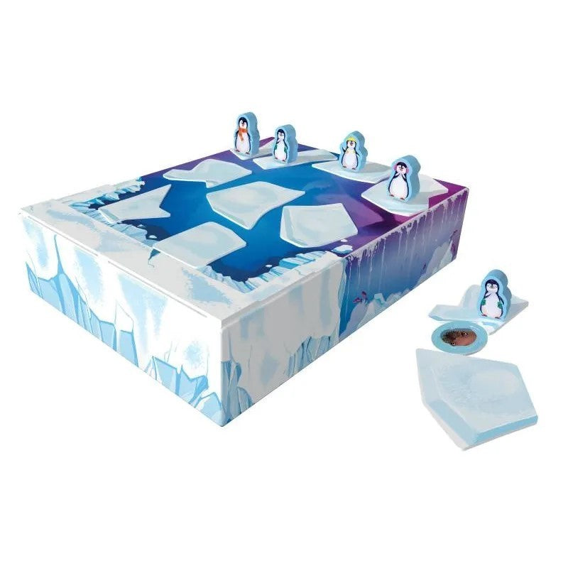 Pingu Springu Kooperatives Kinderspiel Geschicklichkeitspiel Pinguine Brettspiel