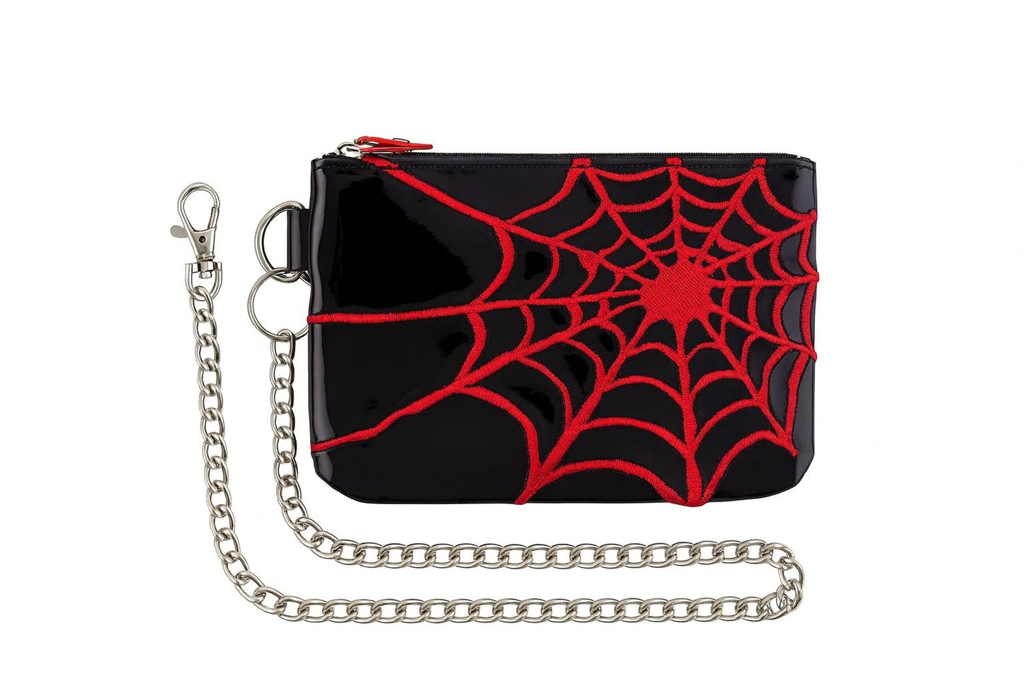 Aktion 7x Geldbeutel Spinnennetz Portemonnaie Geldbörse Rock Punk Großhandel