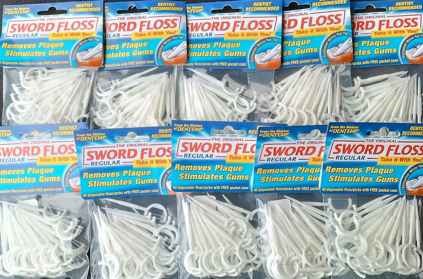 400 Zahnseide Sticks Zahnstocher Zahnseide stick Zahn Pflege Stick Dental Floss