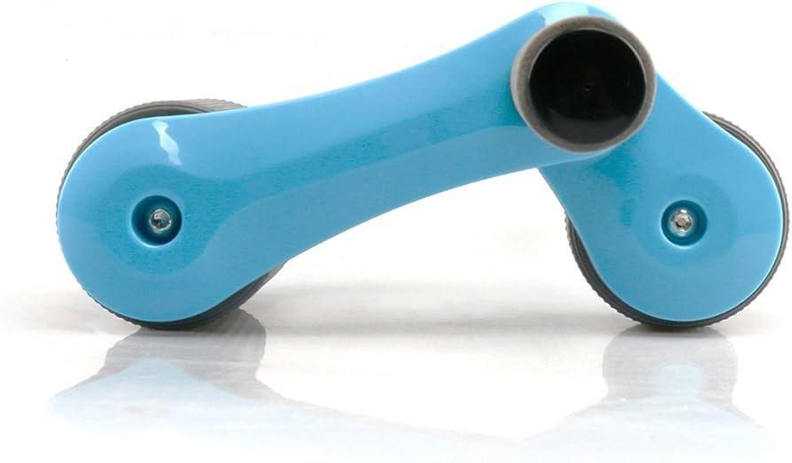 diMio Bauchtrainer Blau Bauchmuskeltrainer Bauchroller Fitness Hometrainer Sport