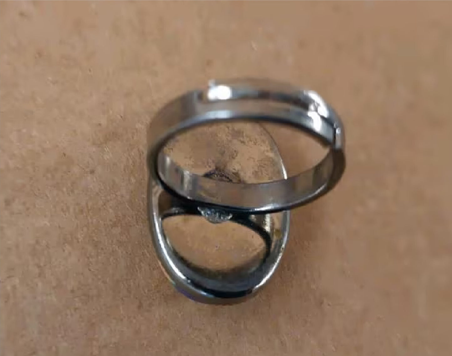 50 Ringe verstellbar Modeschmuck Retro Festival Flower Power Auflösunng Posten