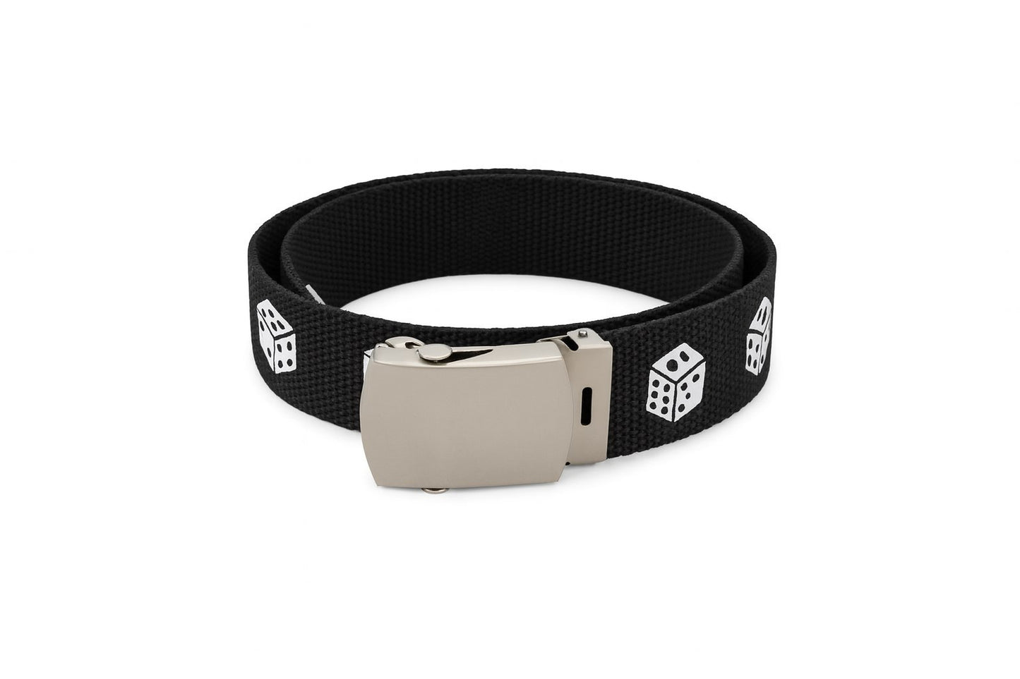 Aktion 50x Gürtel Schwarz Würfel Dice Hüftgürtel Jeansgürtel Unisex Großhandel