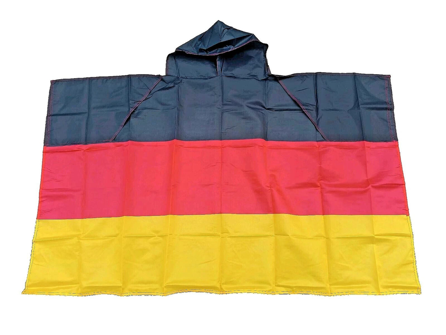 5x Umhänge Deutschland Poncho Fanartikel Fußball Fußballfans WM DE Fanponcho
