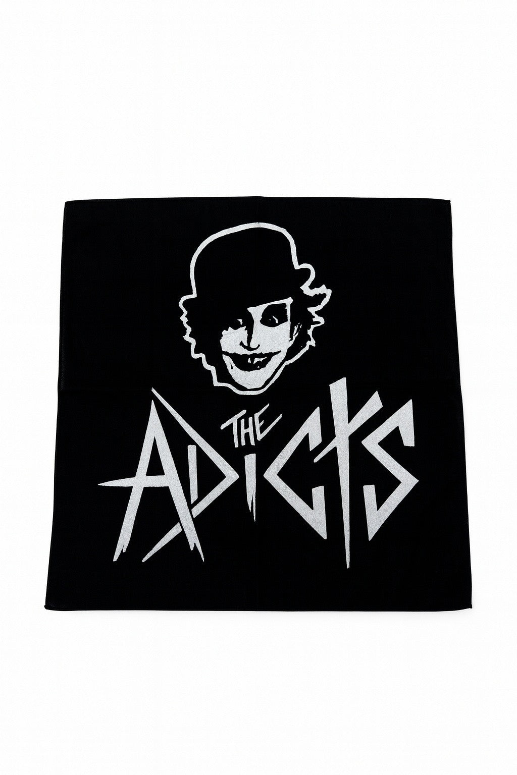 Bandana Halstuch Schwarz The Adicts Tuch Freizeit Kopftuch Accessoires Unisex