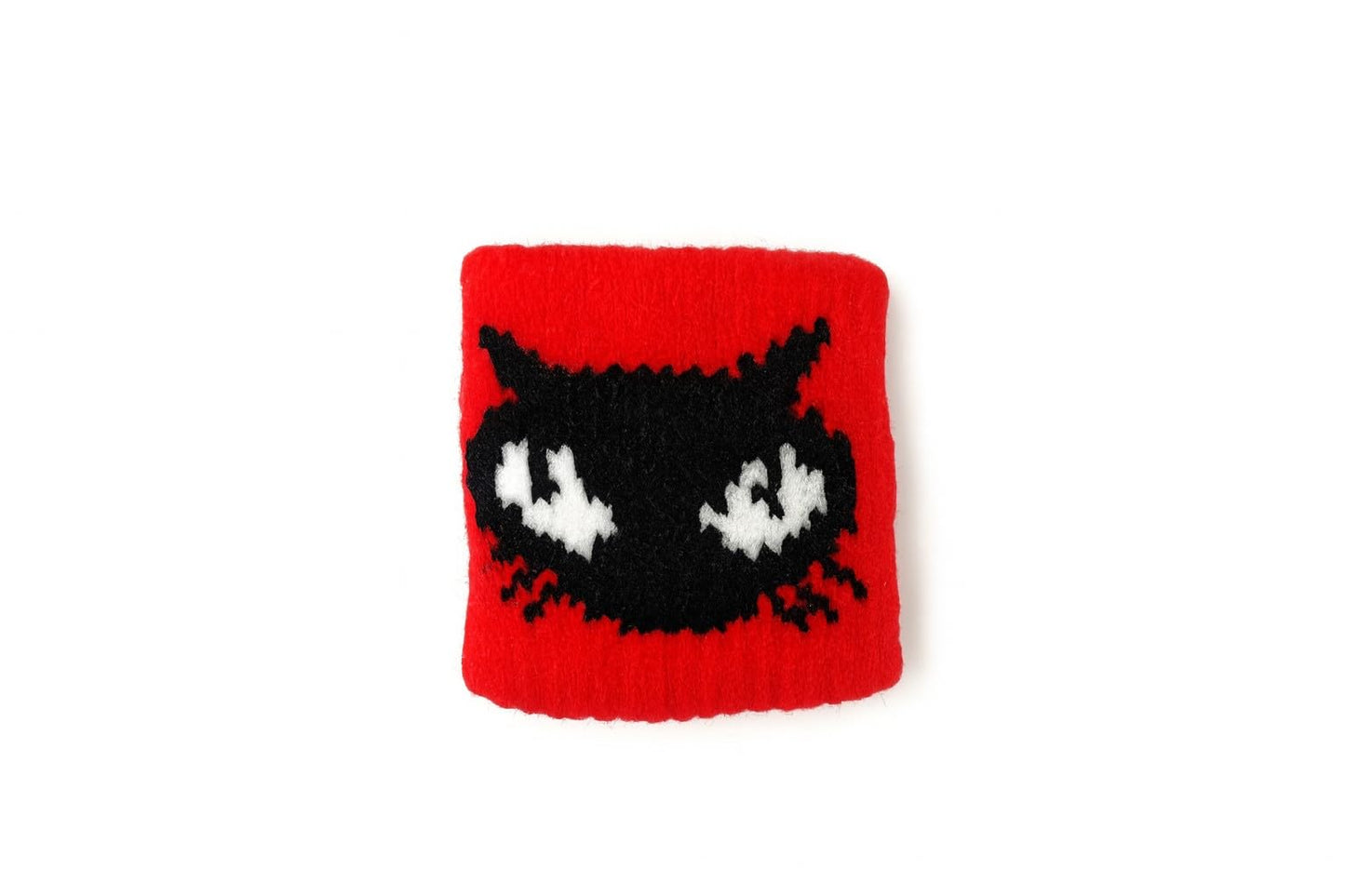 5er Set Fingerschweißband Rot mit Katzenmotiv – Schweißband für Finger | Fingersleeve Band 3x3 cm | Elastisch, Atmungsaktiv & Bequem – Ideal für Sport, Gaming & Freizeit