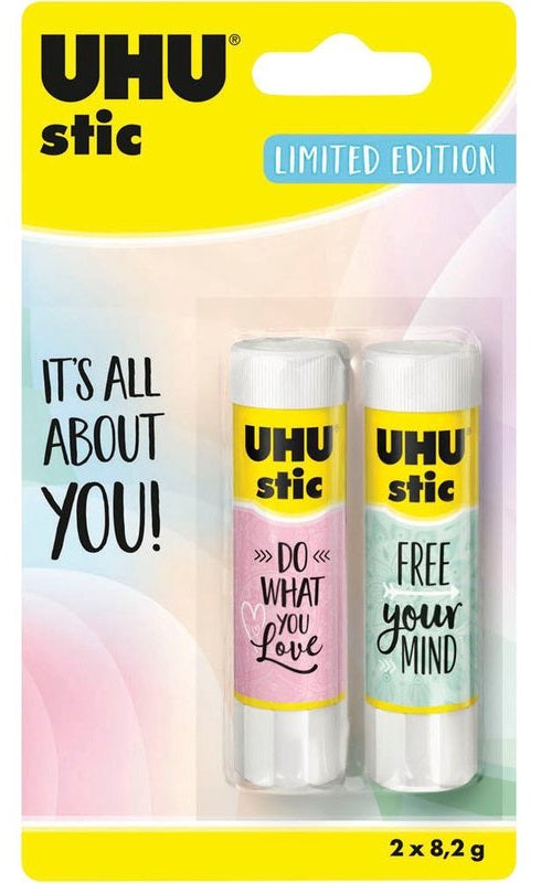 UHU LimitedEdition Set "It's all about you" Korrekturroller Klebestift Klebestic