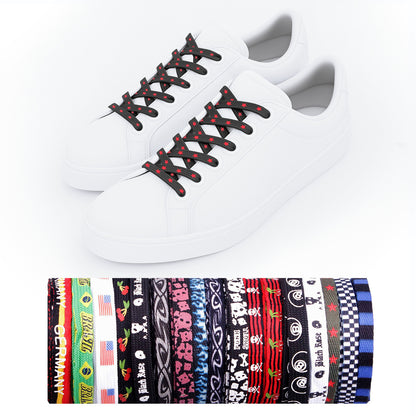 Schnürsenkel 30 Stück – Schuhbänder Farben Posten Aktion Wow Sneaker