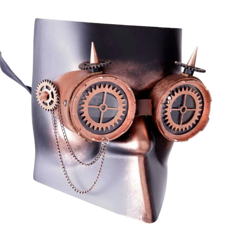 Venezianische Steampunk Maske Augenmaske Fantasy Cosplay Kostüm Verkleidung