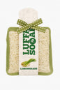 Luffa Seife Zitronengras 100g Bodyscrub Peeling Schwamm Duftseife Handgemacht