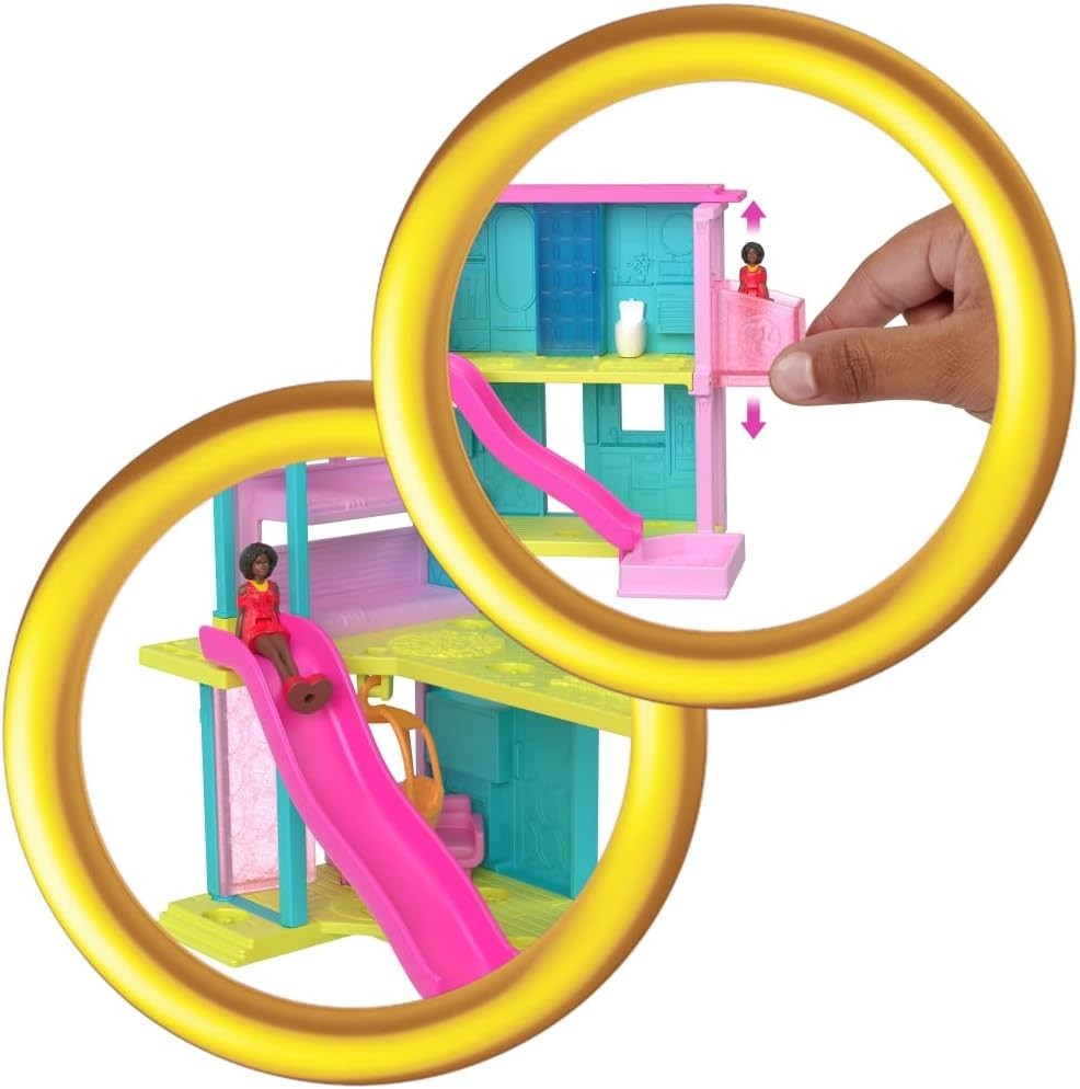 1x Mattel HYF44 Barbie Mini Puppenhaus Spielset Überraschung zufälliges Modell