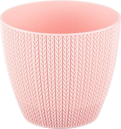 5x Blumentöpfe Rosa Ø 14,0 x 12,5 cm - 1,4 L Pflanztopf Übertopf Blumentopf Topf