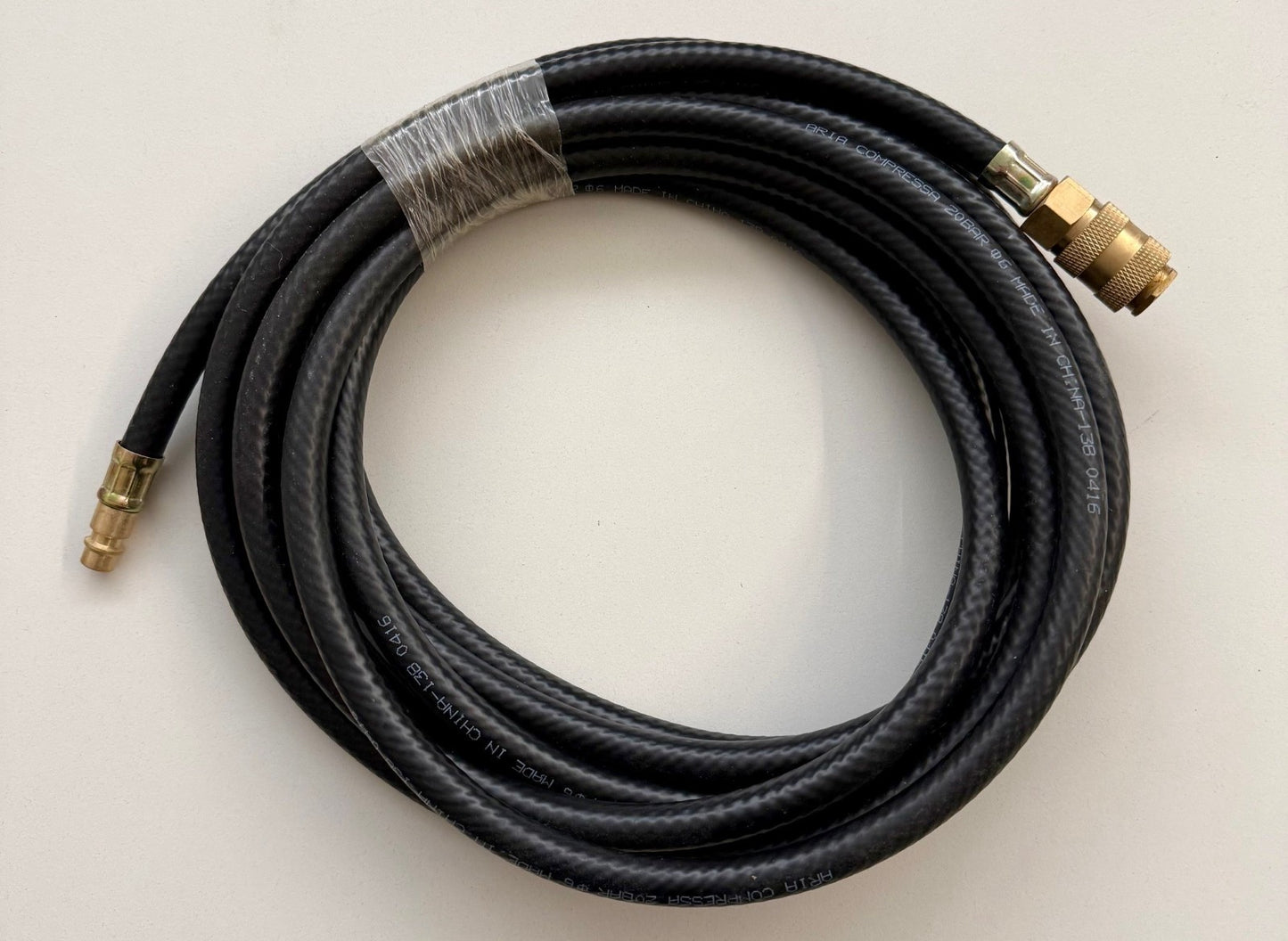 1x Druckluftschlauch 3m Ø 6 mm Gummi Schlauch Kompressorschlauch Luftschlauch