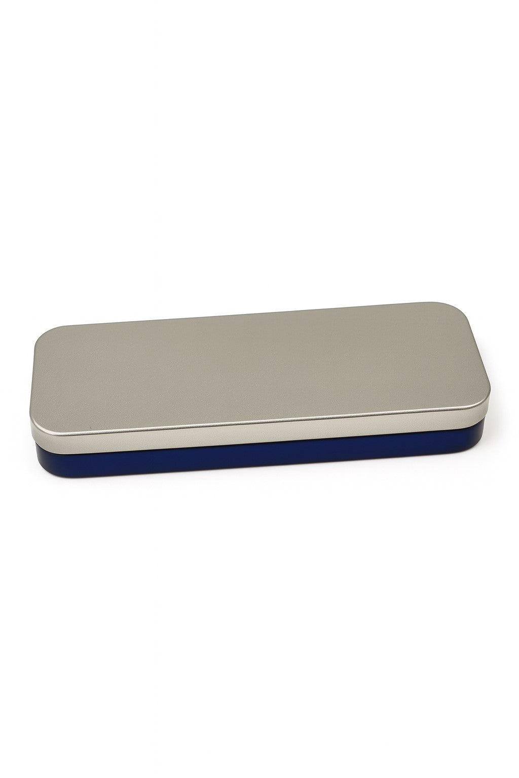 Karton mit min. 10 Stiftboxen Blau/Silber Restposten Posten A Ware Aktion Top