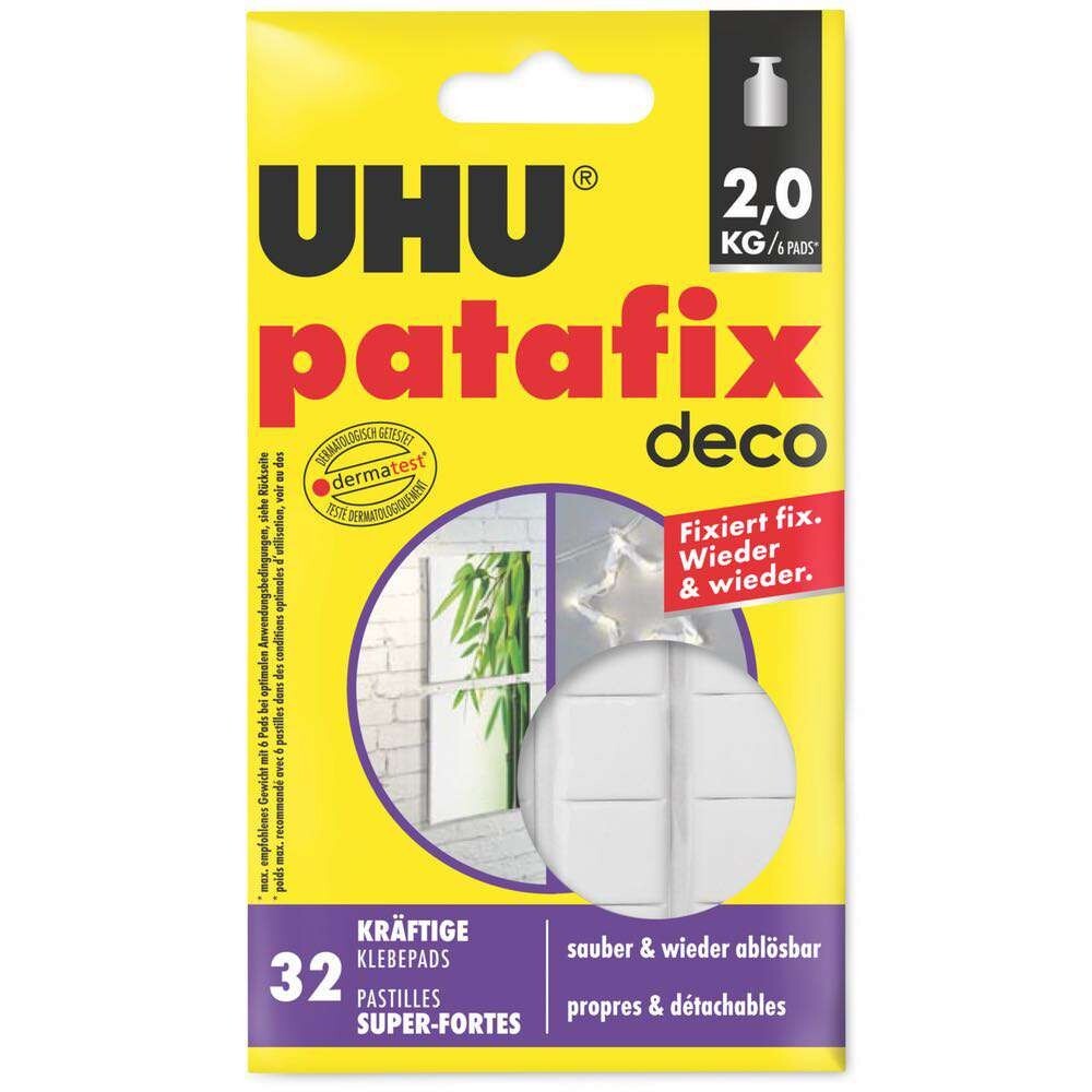 ⭐UHU - Kleber Patafix Sticks uvm NEU/OVP⭐ Büro Schule Basteln Deko Klebepads Set