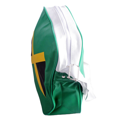 Jamaika Tasche Umhängetasche Schultertasche Handtasche Reggae Rasta Flagge Retro Festival