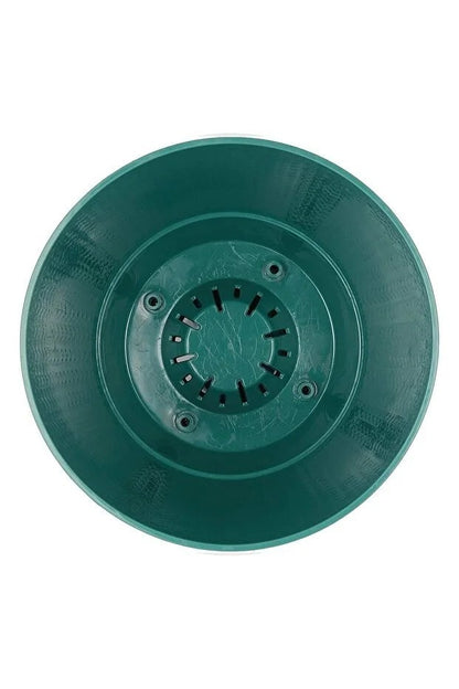 5x Blumentöpfe Grün Ø 21,6 x 19,2 cm - 5 L Pflanztopf Übertopf Blumentopf Topf