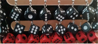 Posten Ohrringe Set Würfel Rockabilly Rock n Roll Ohrstecker Auflösung
