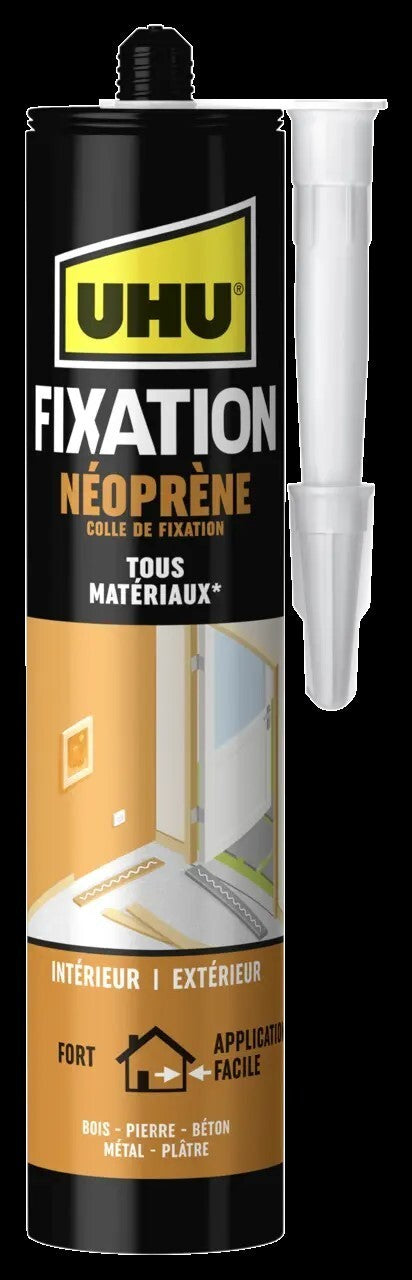 Uhu Fixation 350g Neoprenkleber Extra Stark Schnell Haftend Hochleistungs-Kleber