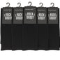 5er Pack Overknee Socken Schwarz Strümpfe Größe 39-42 Overknees Kniestrümpfe
