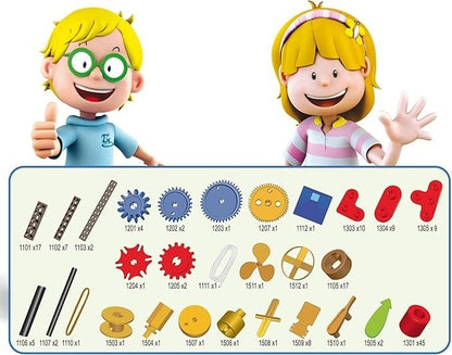 Lisciani 100859 I´m a Genius Science Labor Technik und Mechanik Ingenieurlabor