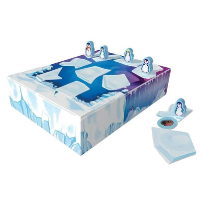 Pingu Springu Kooperatives Kinderspiel Geschicklichkeitspiel Pinguine Brettspiel