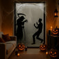 Amscan Scene Setters Fear The Reaper Fenster Wand Deko Halloween Deko Folie