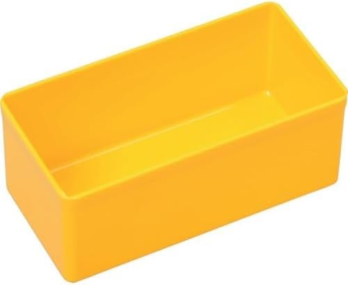 10x Allit Euro Plus Insert 45/2 Gelb Einsatzboxen Boxen Kleinteilekisten