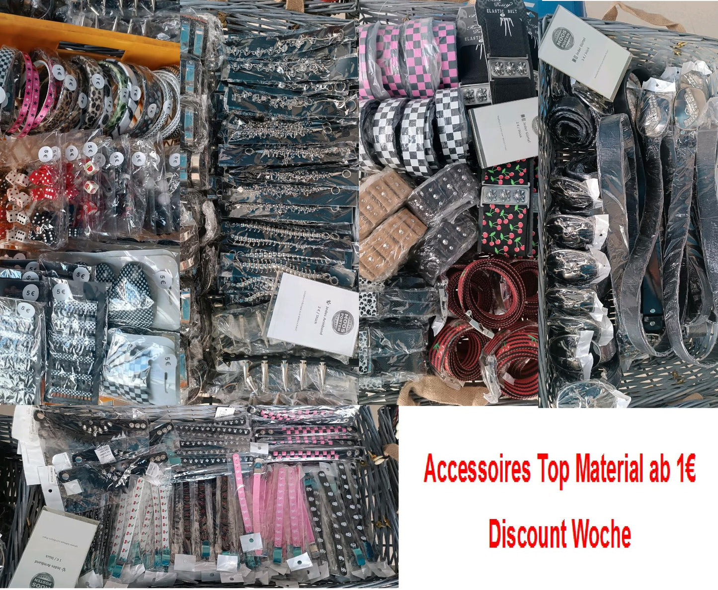 Suprice Geschenkbox, Überraschunggsbox Biker Metall Gothic Emo Frau Girl Posten