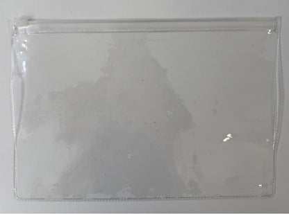10er Set Zip-Beutel Transparent Gleitverschluss Schiebeverschluss PVC Beutel