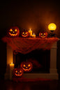 Spinnennetz Orange 700g Netz Halloween Party Dekoration Spinnenweben Grusel