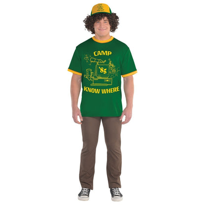 5x Stranger Things Dustin Netflix Kostüm Gr. M/L Karneval Fasching Verkleidung