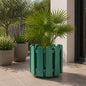 4x Blumentöpfe Grün Ø 26,0 x 24,0 cm - 6,6 L Pflanztopf Übertopf Blumentopf