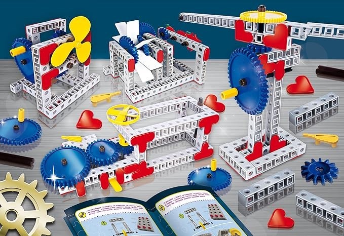 Lisciani 100859 I´m a Genius Science Labor Technik und Mechanik Ingenieurlabor