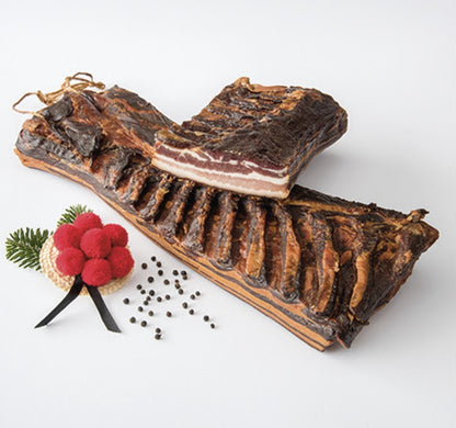 Schwarzwälder Vesperspeck 580g Geräucherter Bauchspeck Original fein würzig