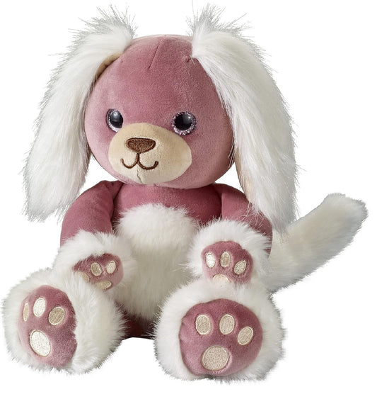 Bauer Spielwaren  - Blickfänger - Plüschtier Glitzer Hund 20cm Stofftier