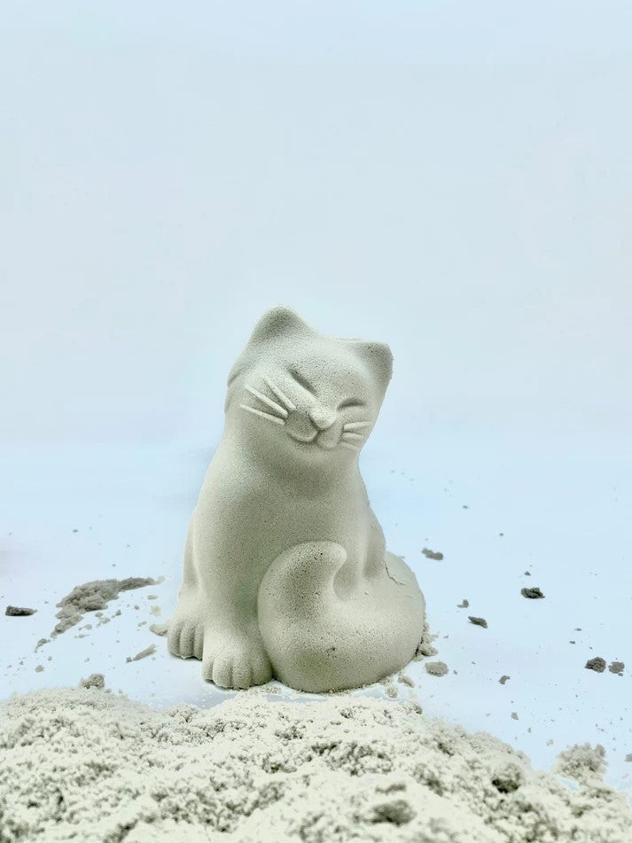 Set 3D Sandformen Katze Pony Löwe Krokodil Sandfiguren Modellieren Sandkasten
