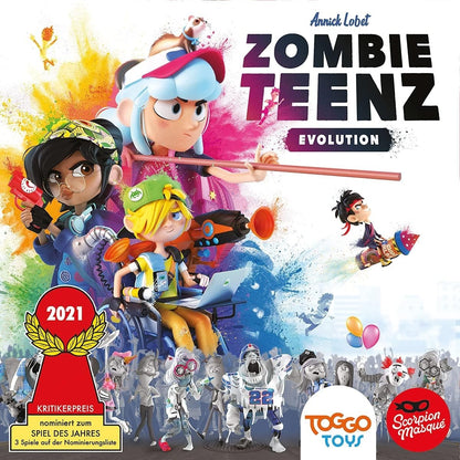 Zombie Teenz Evolution Asmodee LSMD0013 Kinderspiel Abenteuerspiel Strategie