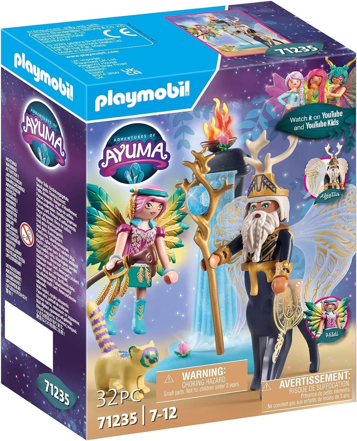 Playmobil 71235 Adventures of Ayuma Abjatus + Knight Fairy Hildi Abenteuer Spiel