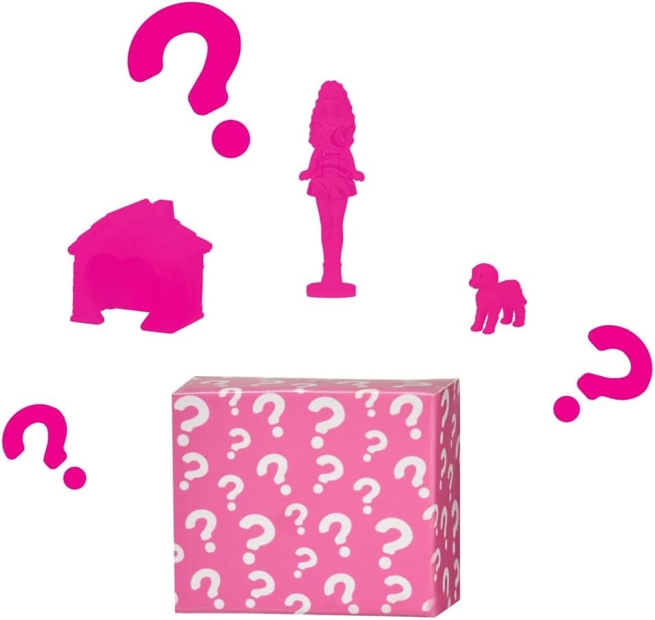 1x Mattel HYF44 Barbie Mini Puppenhaus Spielset Überraschung zufälliges Modell