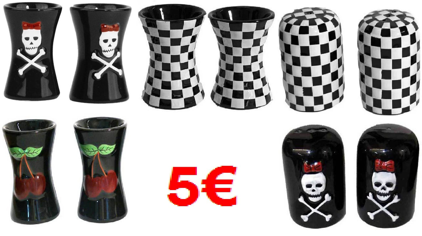 Suprice Geschenkbox, Überraschunggsbox Biker Metall Gothic Emo Frau Girl Posten