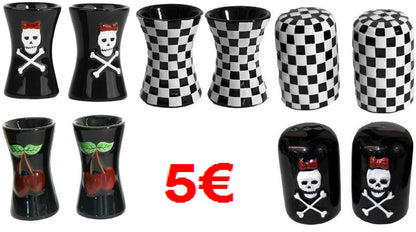 Suprice Geschenkbox, Überraschunggsbox Biker Metall Gothic Emo Frau Girl Posten