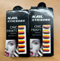 Karton mit min. 30 Pack Nagel Sticker Deutschland Restposten Posten Aktion AWare
