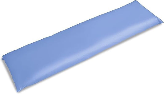 Kissenbezug hellblau für Seitenschläferkissen 150x50 cm Microfaser Bezüge