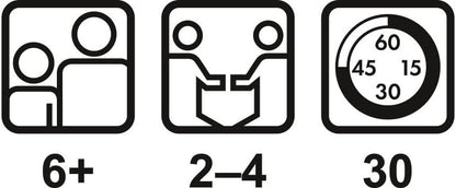 Piazza Rabazza Geschicklichkeitsspiel Pizzaspiel Gesellschaftsspiel Zoch