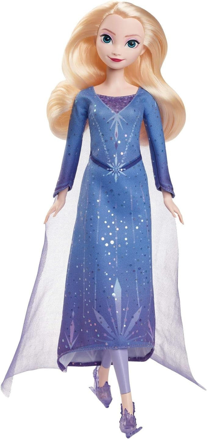 Mattel JBG53 Disney Frozen Die Eiskönigin Winterfest Elsa Puppe Eisläuferin