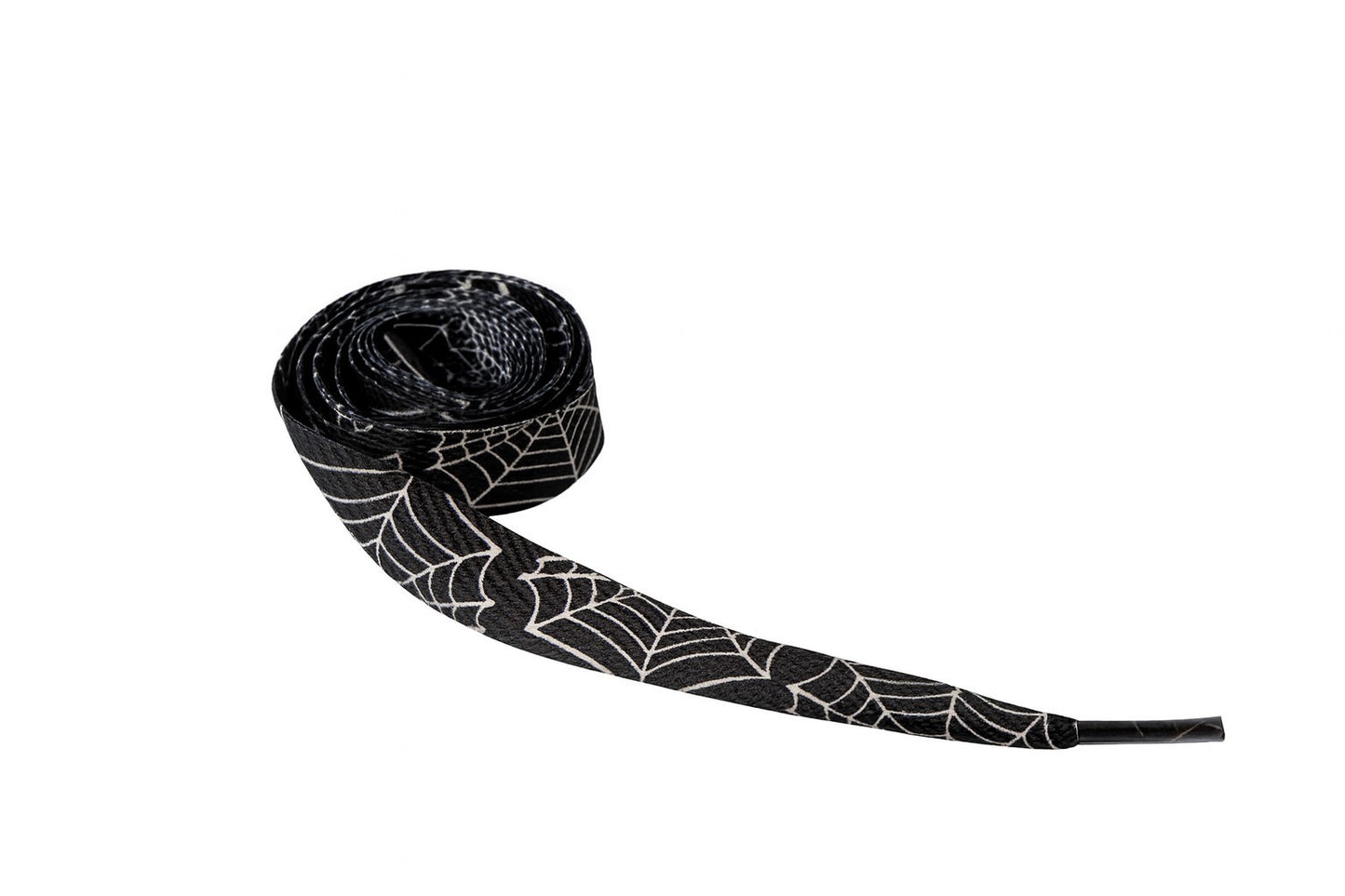 Aktion 50x Schnürsenkel Schwarz mit Spinnenweben Schuhe Halloween Großhandel