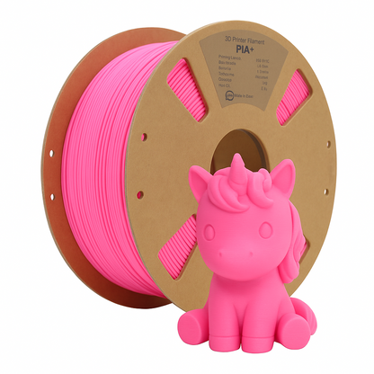 PLA + plus 3D Filament Pink 1kg einhorn präzise druckbar Hochwertig Drucker rosa