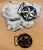 Karton mit min. 8 Gürtelschnallen Stern Restposten Posten A Ware Aktion Top